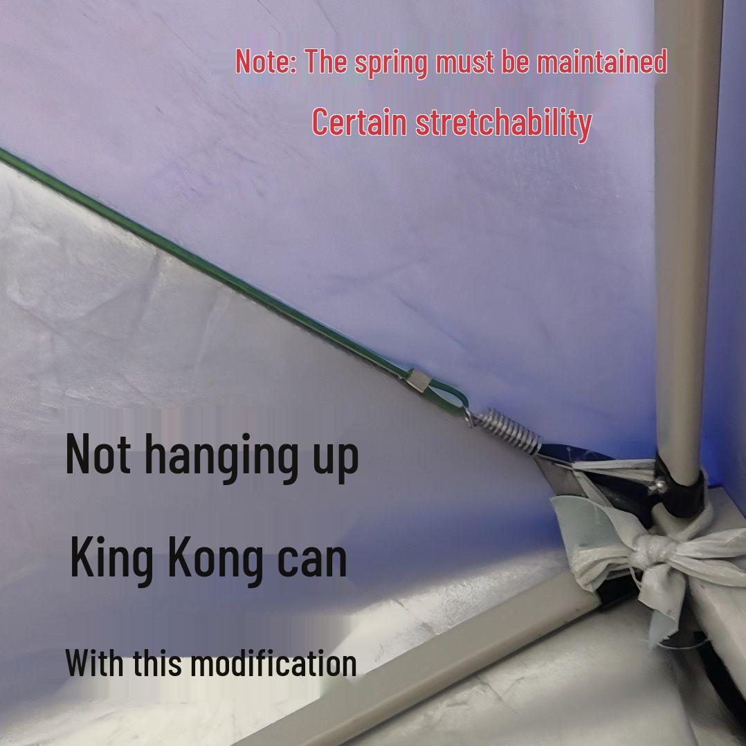 Регулируемый стальной трос с защитой от скручивания для четырехногих тентов-зонтиков