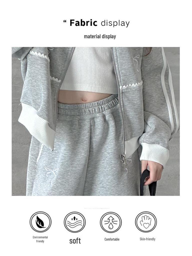 2025 Girls' Fashionable Spring & Autumn Tracksuit: Stylish Jacket for Big Kids