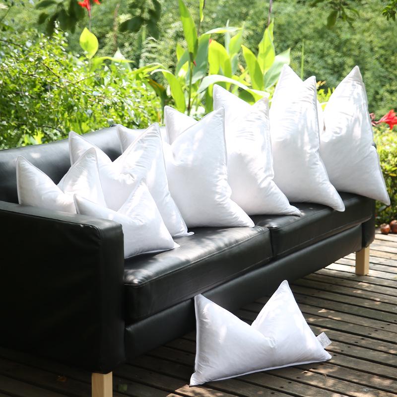 Goose Feather Down Cushion Core - Sofa, Bolster, and Pillow Liner