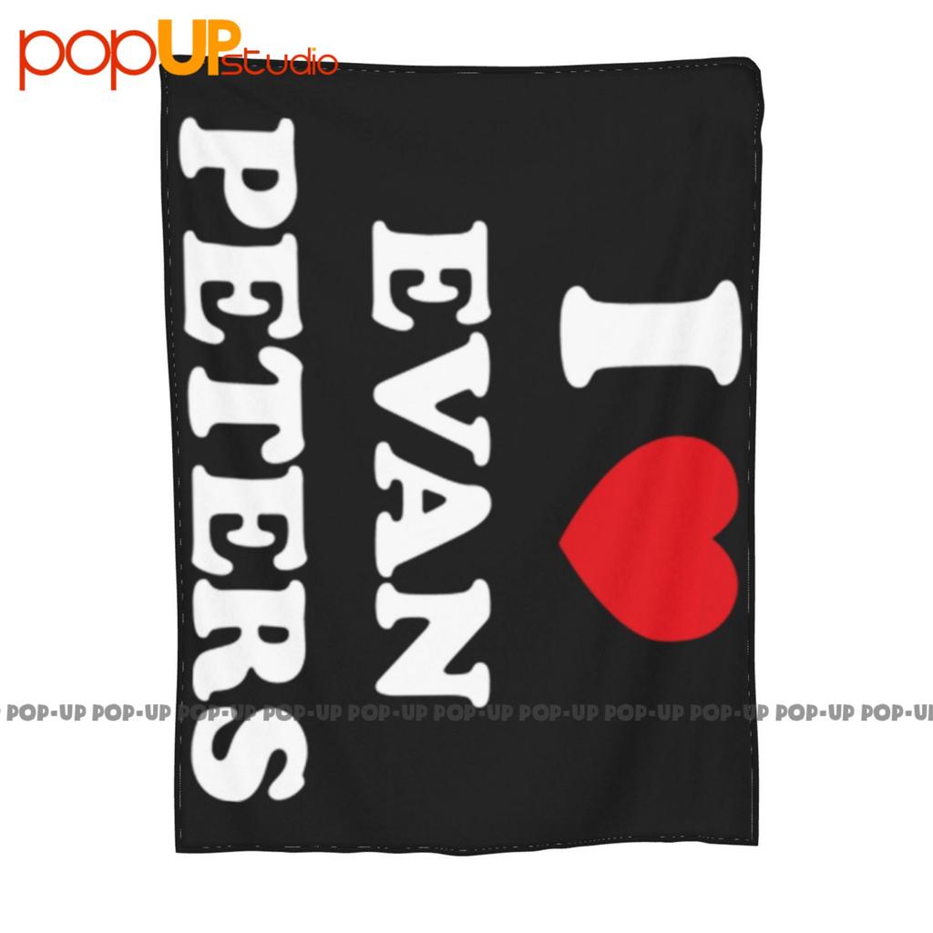 I Love Evan Peters Ultra-Soft Blanket Quilt Winter Sofa Cover Bed Covers