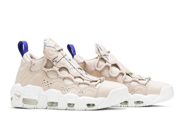 Women's Sneakers Nike Air More Money Particle Beige (Women's) Particle Beige/Particle Beige-White