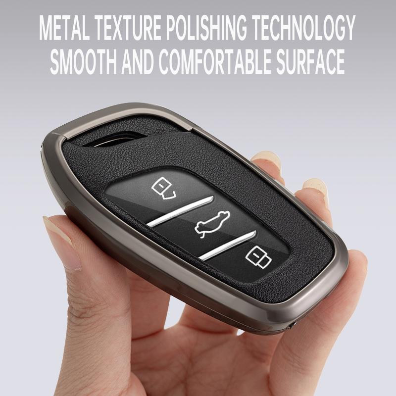 Zinc Alloy Tpu Key Case Cover For MG4 MG5 MG6 Mg3 Mg7 MG ZS EV HS EHS ZX GT Roewe RX3 RX8 ERX5 RX5 I6 I5 Car Accessories