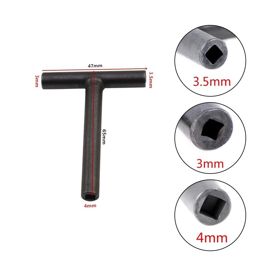 Hand Tools T Spanner 3/3.5/4/9/10mm Hexagon Wrench