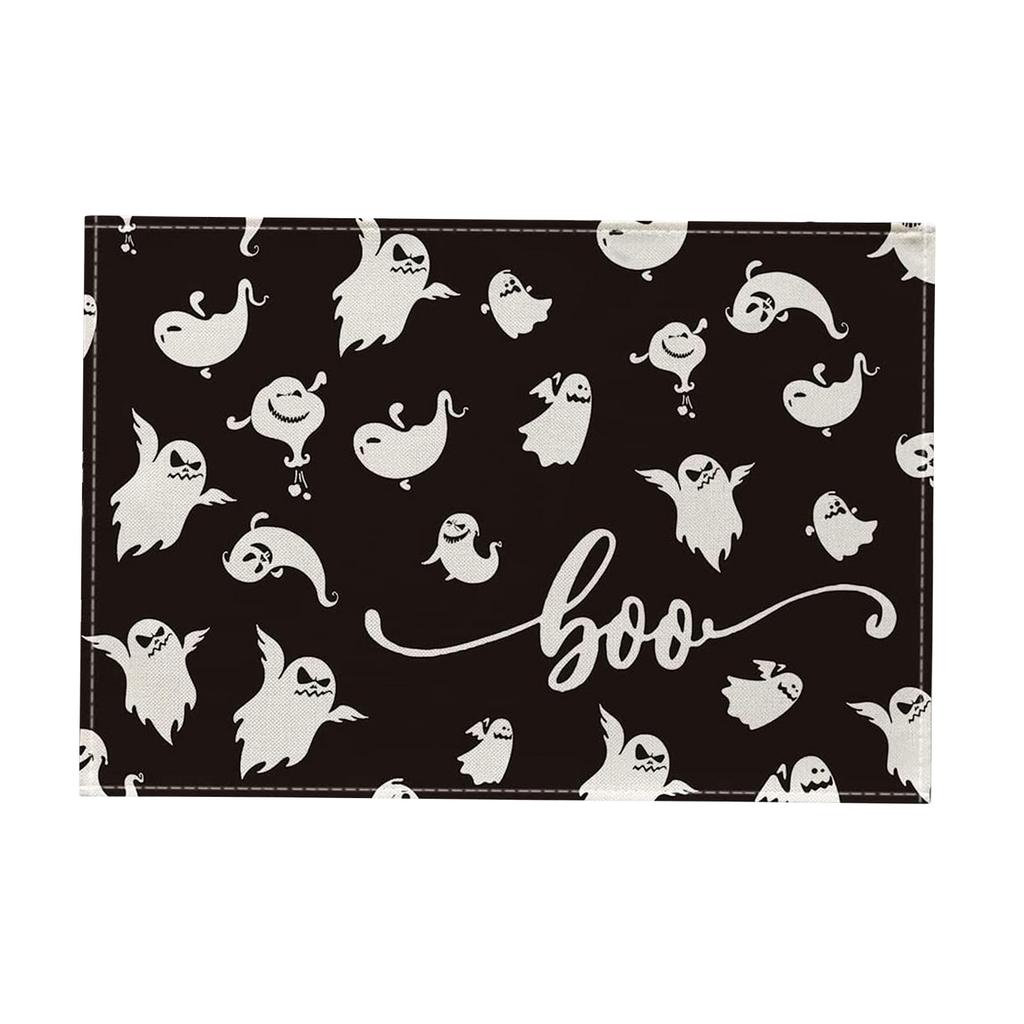 Halloween Placemat Table Decoration Mexican Day Of The Dead Printed Tablecloth Party Supplies