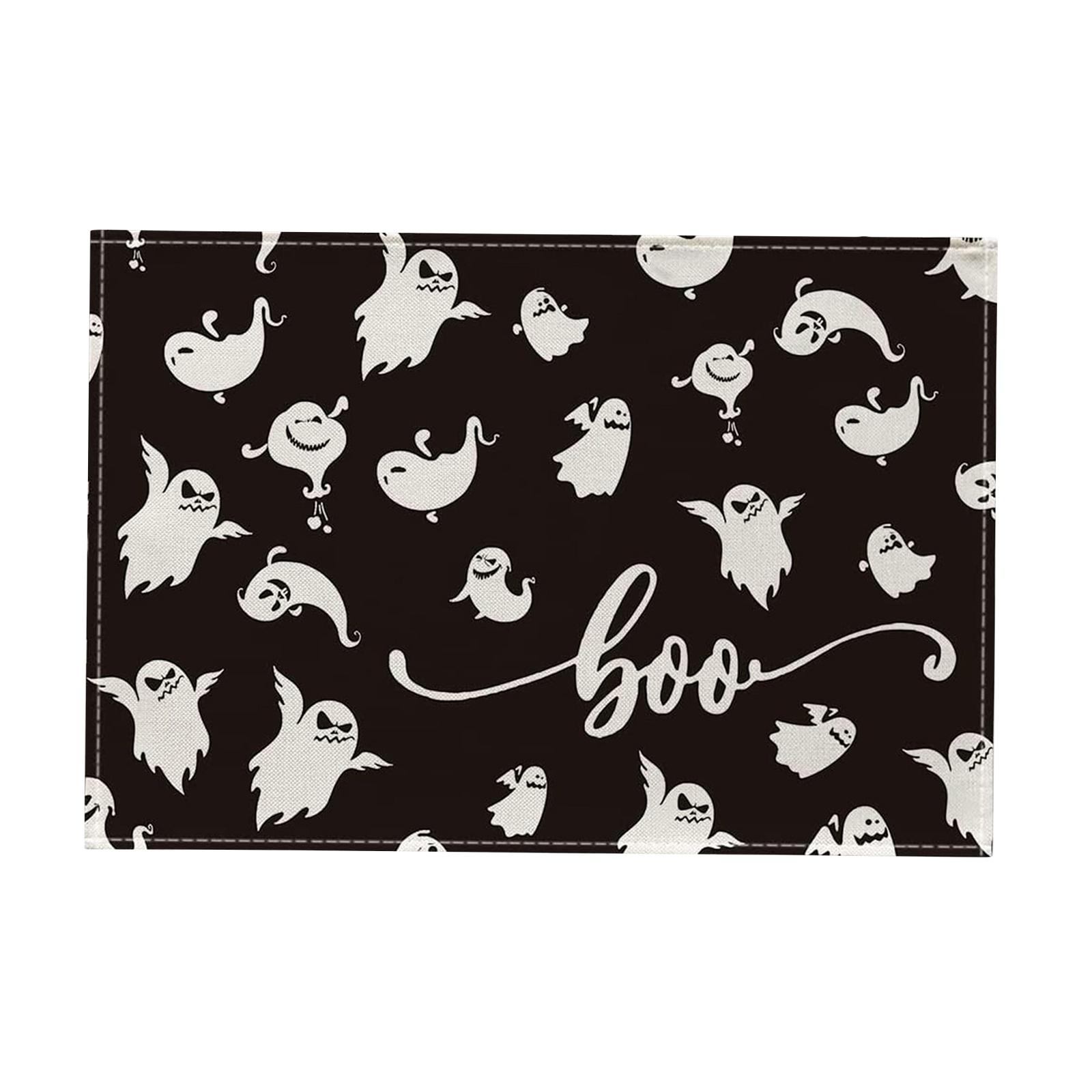 

Halloween Placemat Table Decoration Mexican Day Of The Dead Printed Tablecloth Party Supplies One Size