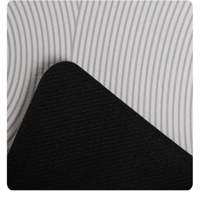 Modern Geometric Diatomite Kitchen Mat Super Absorbent Fast Drying Heat-Resistant Pad for Kitchen Countertop Dish Drying Use