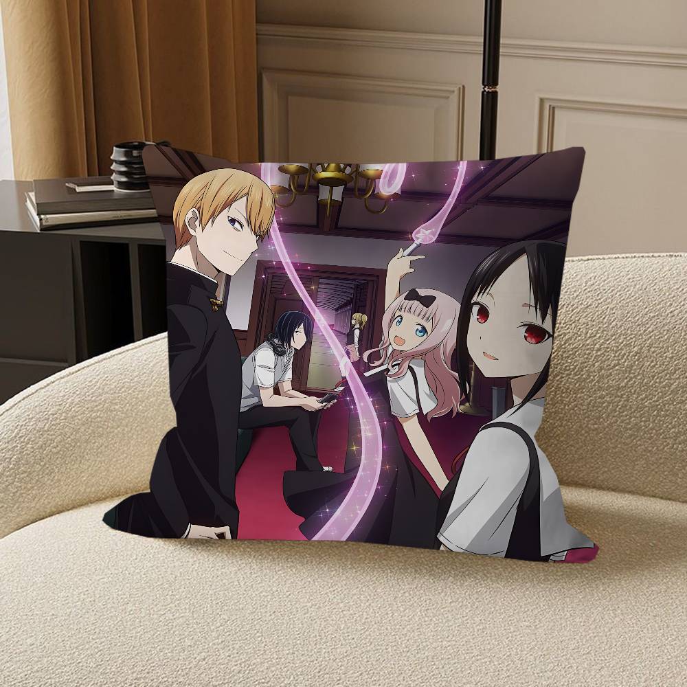 Anime T-The Seven Deadly Sins Pillow Gift Home Office Decoration Bedroom Sofa Car Cushion Cover Case 45x45