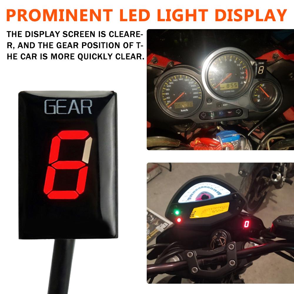Motorcycle Gear Indicator Gear Display Meter For Yamaha Fjr1300 Bt1100 Fz1n Wr250x Wr450x Xvs1300A Xvs1100 R6s Fzs1000 Road Star