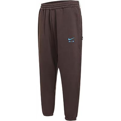Casual Comfortable Tapered Knit Sports Pants Men Bottoms Brown FB7210-237