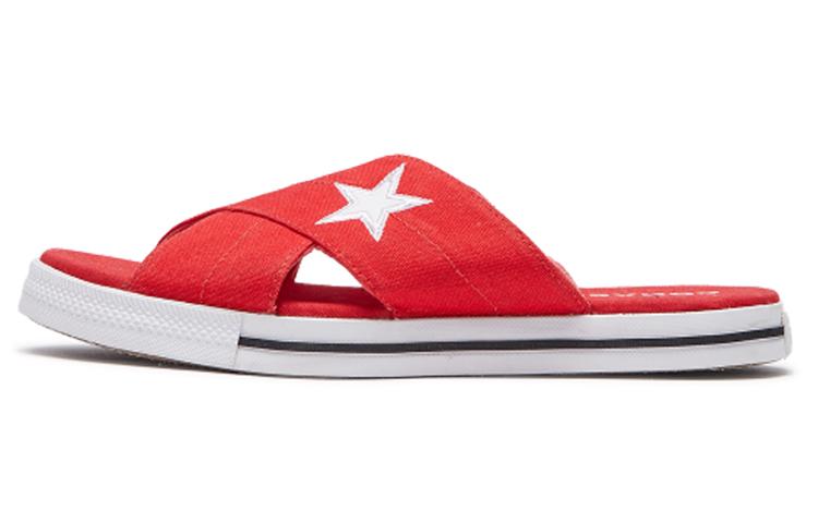 Converse Wmns One Star Slide Red 37.5