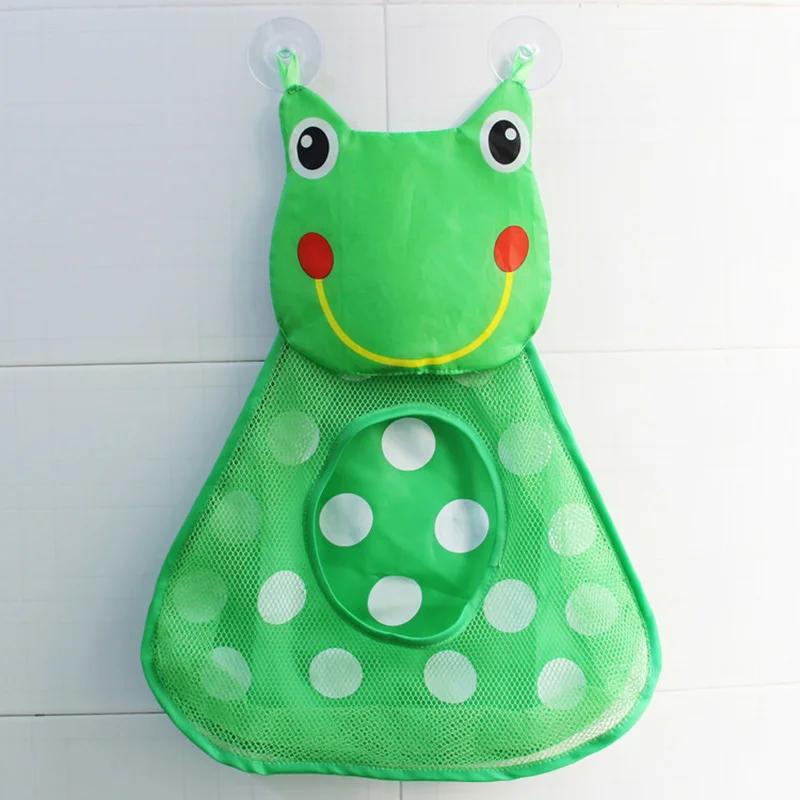Baby Bath Toy Mesh Bag Bathtub Doll Organizer Suction Bathroom Toy Stuff Net Baby Kids Bath Bathtub Toy Bath Game Bag Kids