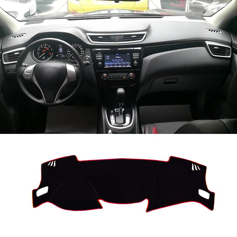 Car Dashboard Cover Mat Shade Cushion Pads Carpets Accessories For Nissan Qashqai J11 2014 2015 2016 2017 2018 2019 2020 LHD/RHD