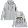 Pop Rock Band Tame Impala Currents Merch Zipper Hoodie Men Women Casual Cotton Oversized Zip Up Jacket 90s Sweatshirt