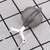 Mesh Strainer Snap Ball Loose Leaf Tea Infuser Stainless Steel Secure Locking