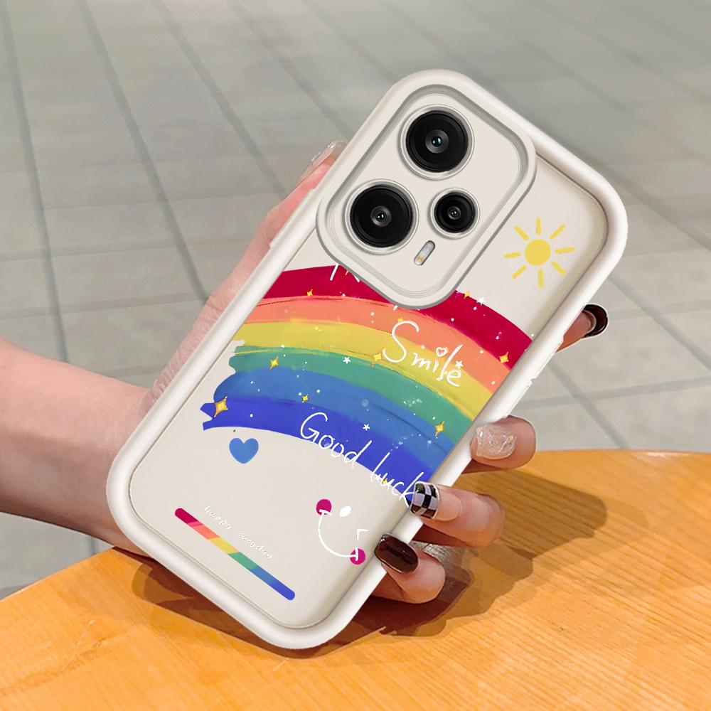 Weiches Silikon-Telefongehäuse mit quadratischem Leiterdruckmuster, vollständige Abdeckung, Kamera, stoßfestes Schutzgummigehäuse für Xiaomi Redmi