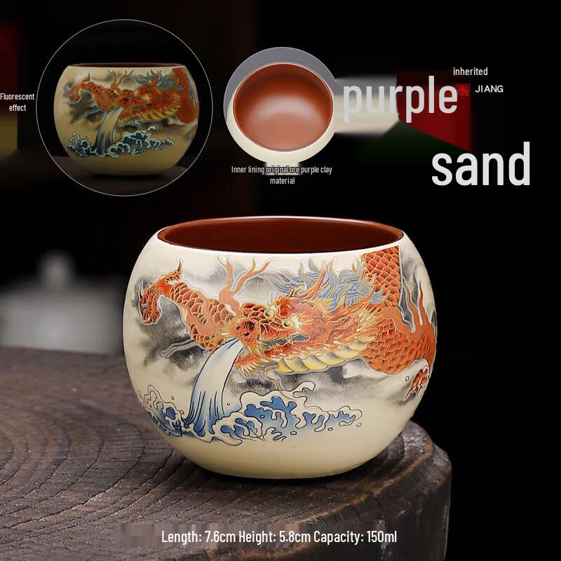 Qimingxuan Zisha Master Teacup