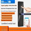 Homestay Smart Fingerprint Lock: Universal Remote Password Lock for Apartments, Hotels, and Homes – Ideal for Wooden and Security Doors