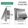 Durable Dryer Vent Cover Non-Return Flap Extractor Wall Vent Ventilation Outlet  Ventilation System