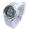 [Arias] AD06717-SOL-7 Men's Solar Digital Dash Waterproof Multi-Function Urethane Strap Watch White