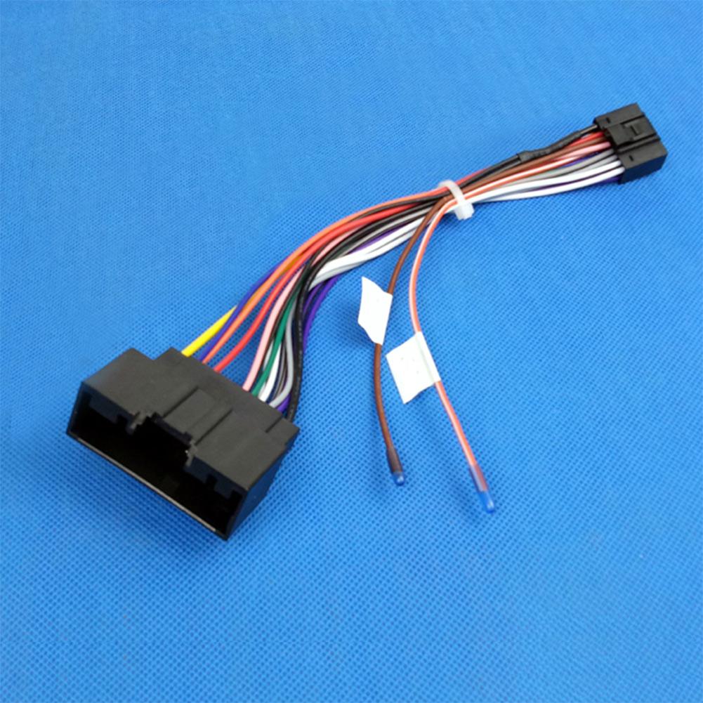 1 Pcs Car 24 Pin Radio Wiring Harness To 16 Pin For Android Cable Adapter For Ford Car Cable Adapter Accessories