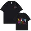 2026 ASTROWORLD Camiseta Mira Mamá Puedo Volar Estampado de Letras Tops Hombre Mujer Estampado s Hip Hop comoda