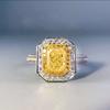 Lindon Classic Ring For Women With Round Shape Zircon Wedding Party Gift  Size 6-10