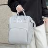 Schoolbag Mommy bag Solid color Simple large capacity Mom backpack Going out Baby bottle Diaper storage bag Maternity bag