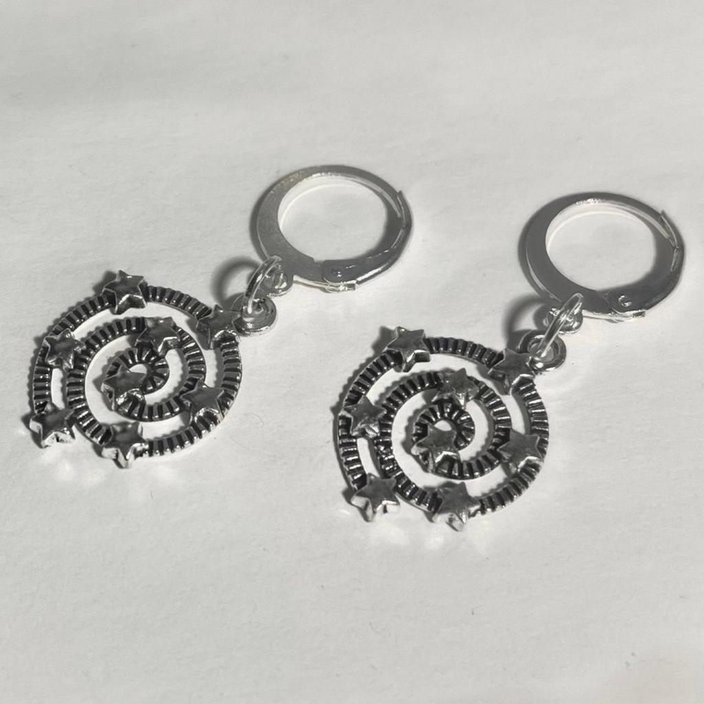 Fashion Pendant Earring Sweet Cool Bowknot/Thread Star Dangle Earrings Elegant Small Hoop Earrings Party Jewelry