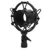 Microphone Shock Mount ABS Anti Vibration Mic Holder with 5 8 to 3 8 Conversion Nut for Diameter 45‑50mm Round