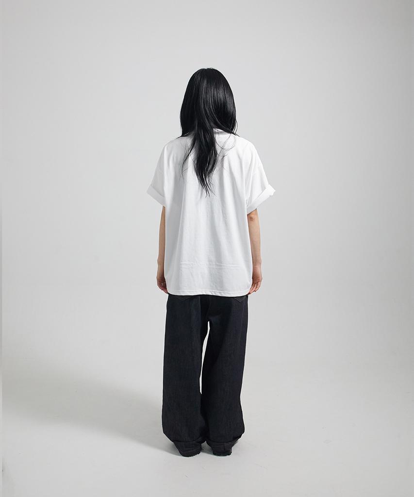 THANKS MESSIA Season Open Tshirt-White