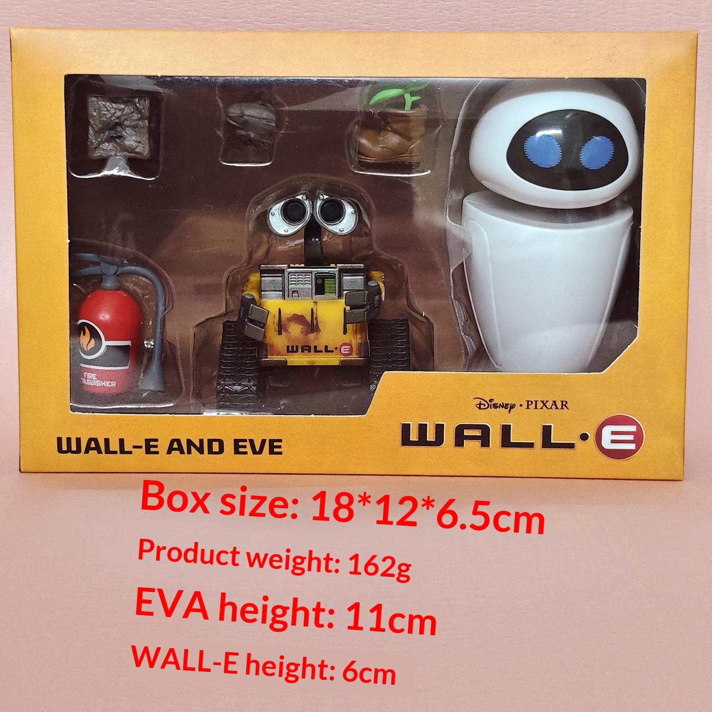 Wall E Transforming Robot Movable Joints Eve Action Figurine Collectible Model Desktop Decoration For Movie Collectors And Kids Model