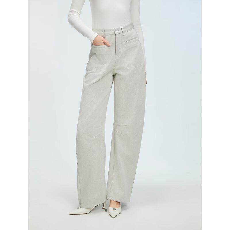 ELLE Women s High-Waisted Cotton Jeans M