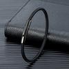 Punk Style Men Bracelet Non Fading Steel Wire Rope Cuff Charm Jewelry Classic Gifts for Men Simple Male Accessories