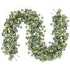 Artificial Eucalyptus Garland Fake Greenery Eucalyptus Leaves Vines for Wedding Arch Backdrop Party Table Wall Home Decor
