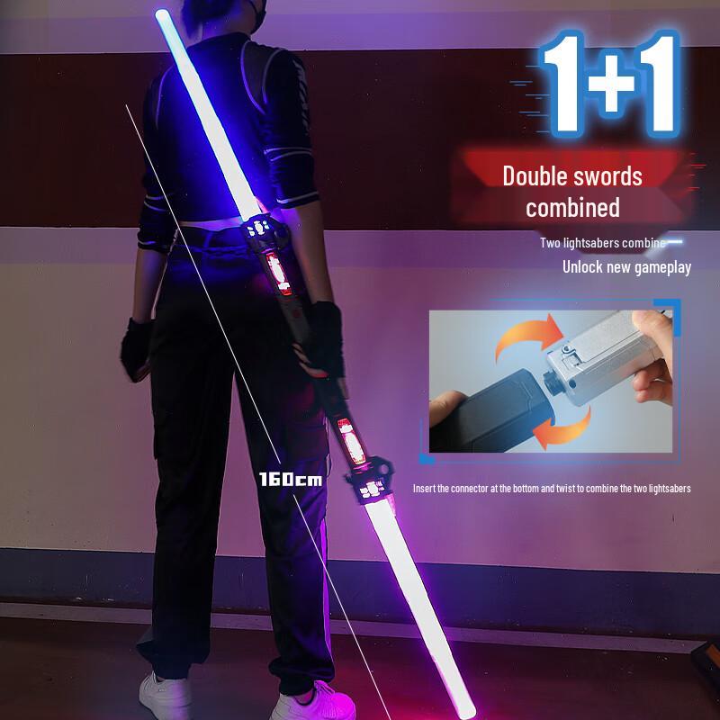 Children's Retractable 7-Color Changing Laser Sword