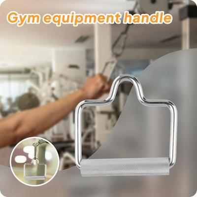 D Row Handle Non Slip Grip Cable Attachment Gym Pulley Accessories for Fitness Strength Training Rowing Exercise