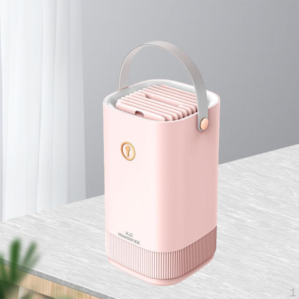 

Зволожувач, Зволожувачі великої ємності для спальні, Настільний побутовий зволожувач повітря, USB рожевий