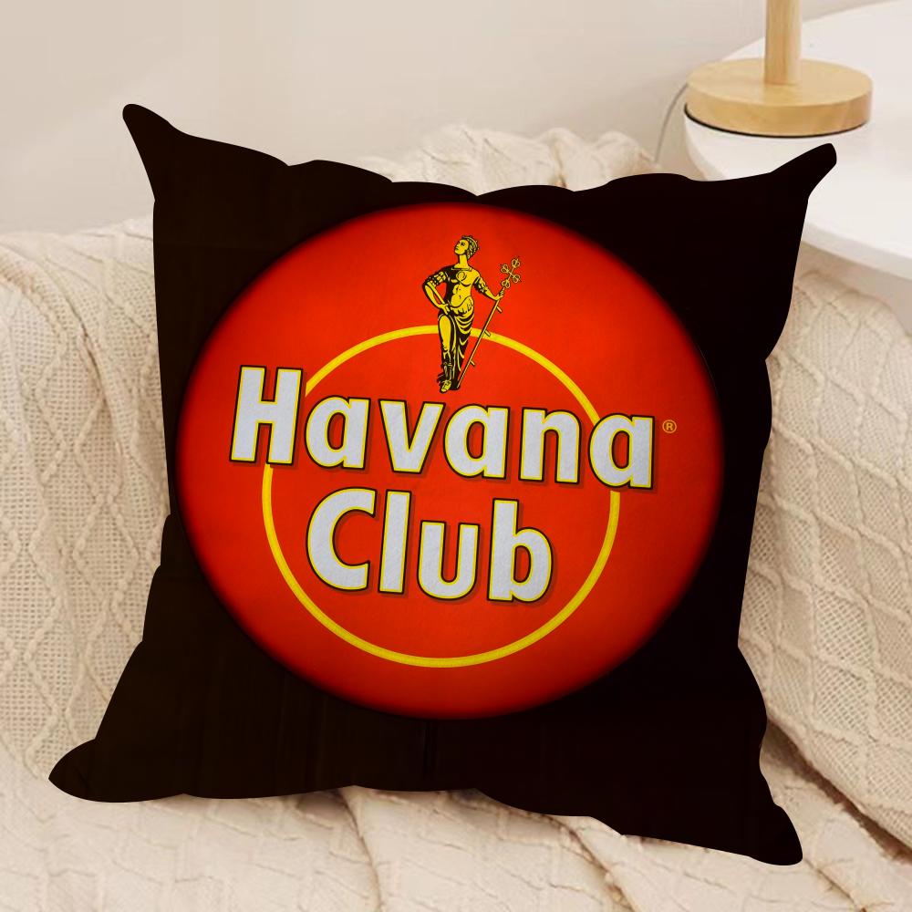 

HHavanaS CClubS Cushion Cover Short plush Doublesided Print Square Throw Pillow Covers Sofa Home Cushion Decor 30x30cm