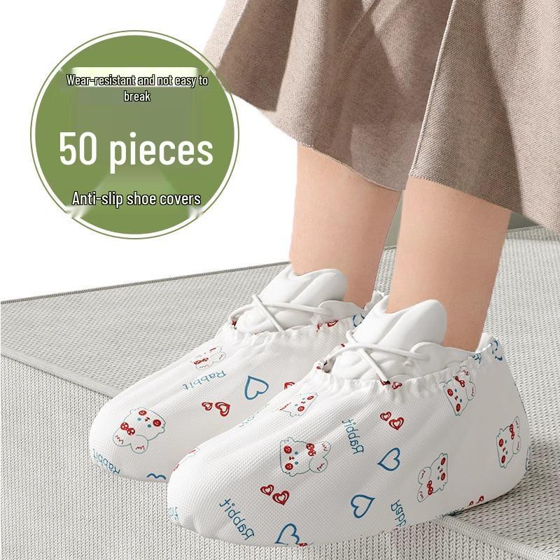 Reusable Non-Woven Indoor Overshoes: Durable and Slip-On for Students and Guests