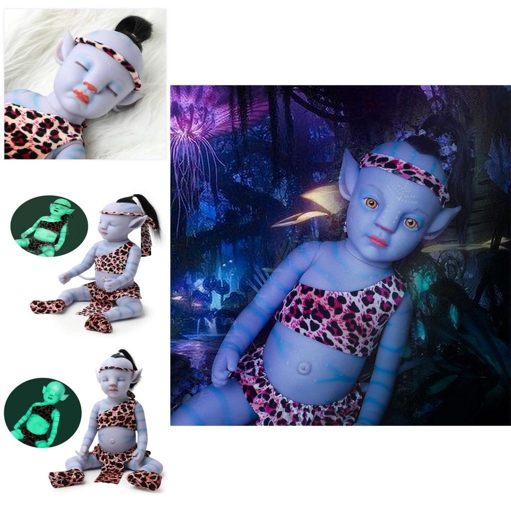 Bambola Avatar Luminosa Incredibilmente Realistica Bambino Rinato 12 pollici