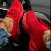 2026 Spring New Fashion Lace-up Thick-soled Sports Shoes Trendy Low-top Casual Shoes New Flat-soled Mesh Vulcanized Shoes Women