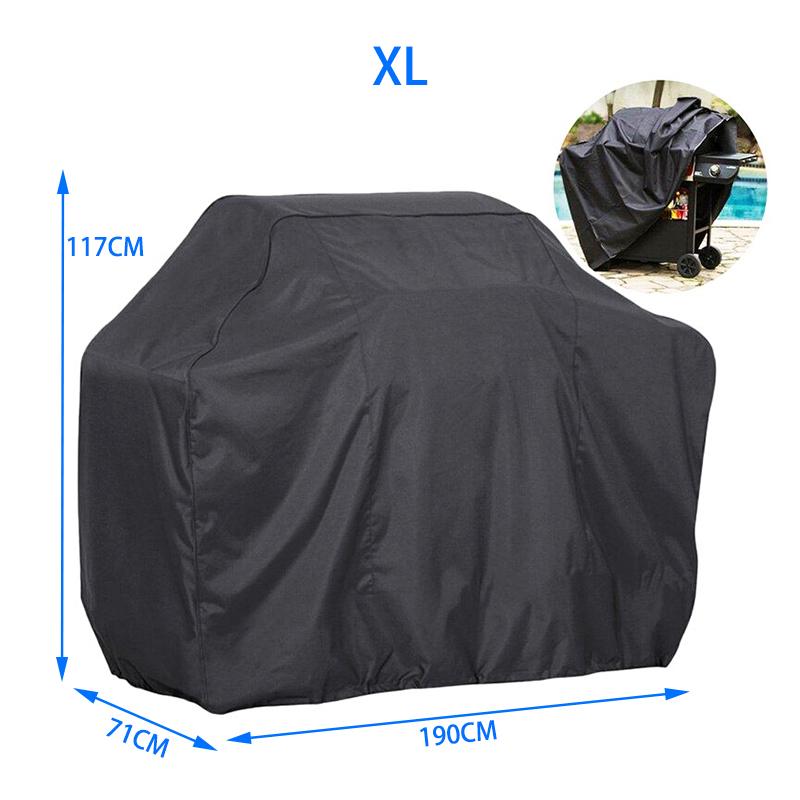 Grill Cover Dustproof Waterproof Weber Heavy Duty Charcoal Grill Cover Outdoor Picnic Rainproof Grill Cover Size 12