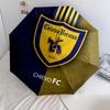 Wzór Hellas Verona FC, automatyczny składany parasol, przenośna i składana konstrukcja, 8 żeber, prezent na Boże Narodzenie lub urodziny.