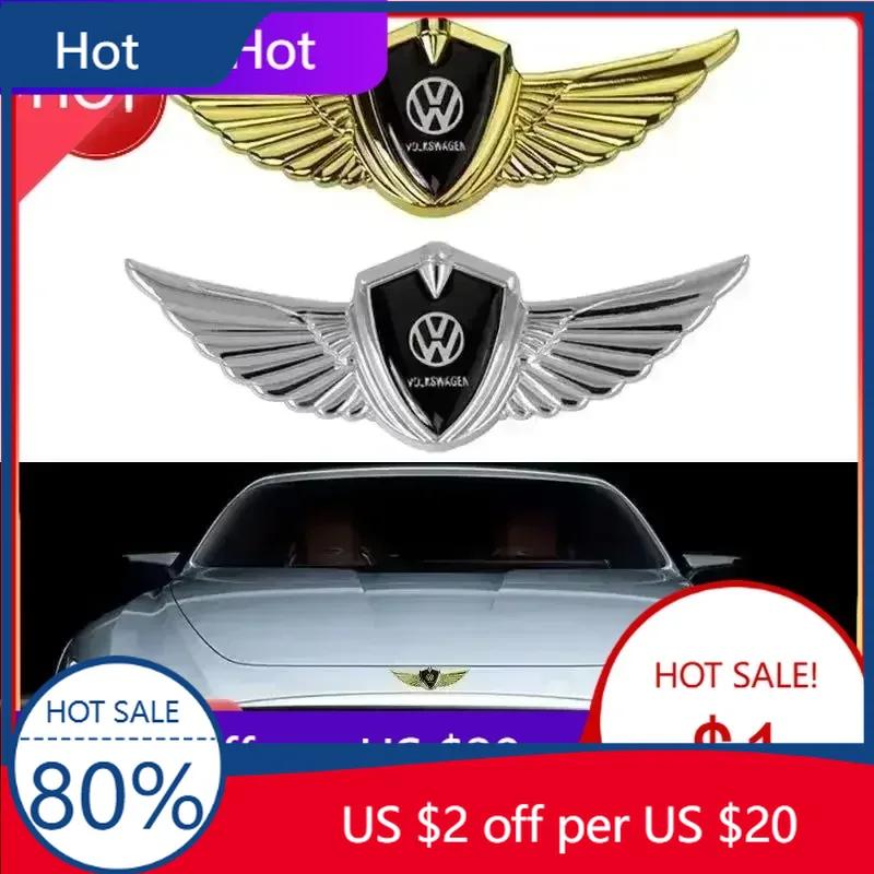 New Metal Car Side Body 3D Stickers Rear Badge for Volkswagen Golf Bora Beetle Scirocco POLO Sharan Sagitar Magotan CC Acce