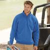 Fruit Of The Loom Mens Premium 70/30 Zip Neck Sweatshirt