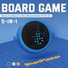 Travel Friendly Noughts and Crosses Electronic Game 5 in 1 Mind and Memory Challenges for Kids and Adults
