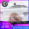 ZJBS4 For 4pc Car Door Handle Bowl Transparent Sticker Anti-collision Protection Strips for Alfa Romeo Giulia Stelvio Giuli