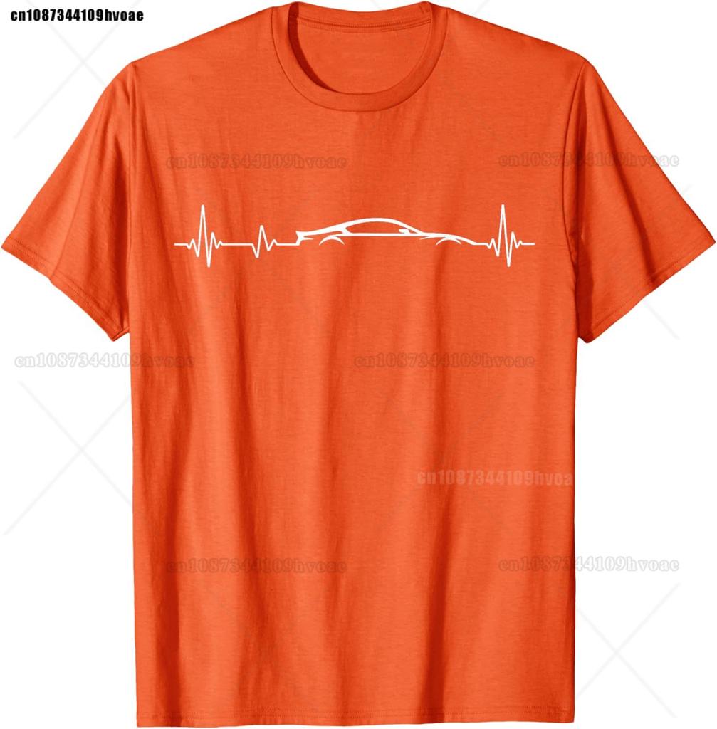 Car Guy Heartbeat Car Enthusiast Racing Car Driver Racer T-Shirt
