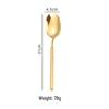 RuHan European Style Round Diamond Dinner Spoon