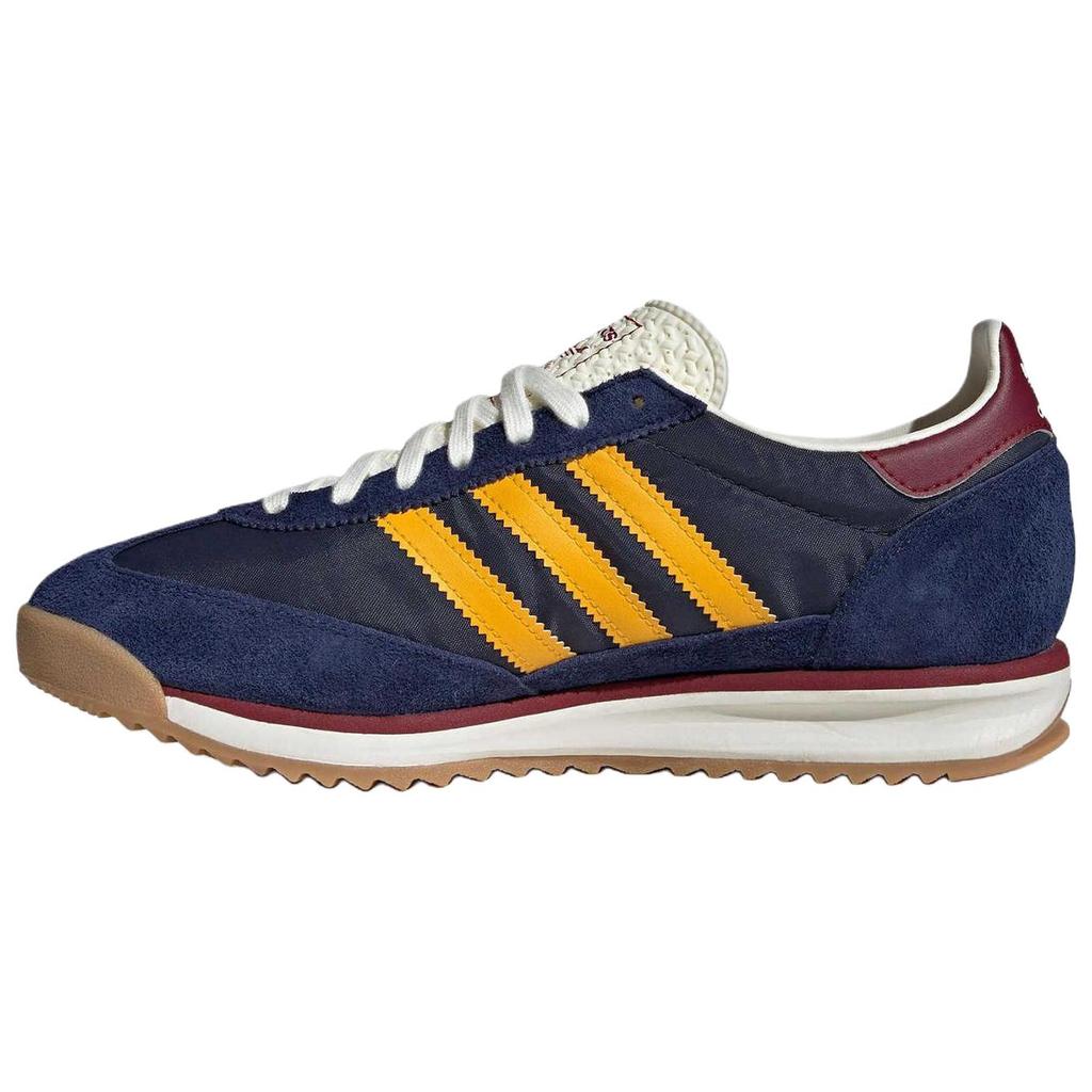 Adidas Originals SL 72 Slip Resistant Abrasion Resistant Low top Casual Shoes Unisex Dark Blue JQ8152